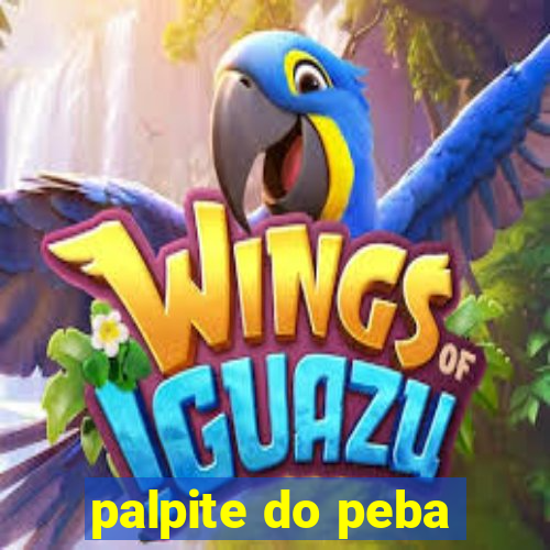 palpite do peba